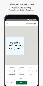 اسکرین شات 4 برنامه P-touch Design&Print 2