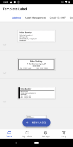 اسکرین شات 1 برنامه Brother iPrint&Label