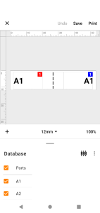 اسکرین شات 4 برنامه Brother Pro Label Tool