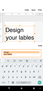 اسکرین شات 6 برنامه Brother Pro Label Tool