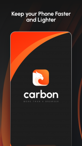 اسکرین شات برنامه Carbon: Super Fast Browser 1