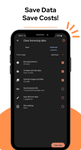 اسکرین شات 5 برنامه Carbon: Super Fast Browser