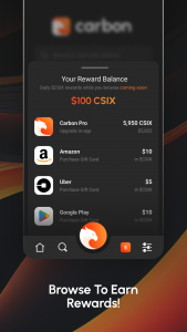 اسکرین شات برنامه Carbon: Super Fast Browser 6