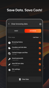 اسکرین شات برنامه Carbon: Super Fast Browser 5
