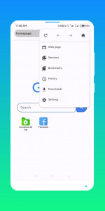 اسکرین شات برنامه Internet Browser 2