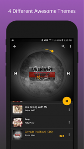 اسکرین شات برنامه Bolt Music Player - Mp3 Player, Audio Player 4