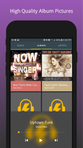 اسکرین شات برنامه Bolt Music Player - Mp3 Player, Audio Player 5