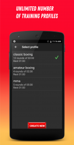 اسکرین شات برنامه Boxing Interval Timer 6