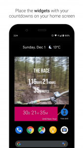 اسکرین شات 4 برنامه Time Until: Countdown + Widget