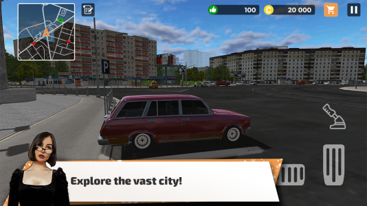 اسکرین شات بازی Big City Wheels - Courier Sim 1
