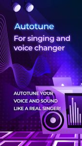 اسکرین شات برنامه Auto-Tune Voice Changer App 5