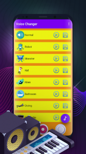 اسکرین شات برنامه Auto-Tune Voice Changer App 8