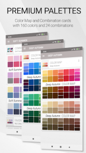 اسکرین شات برنامه Show My Colors - Seasonal Color Palettes 3