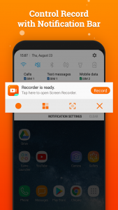 اسکرین شات برنامه Smart Screen recorder 5