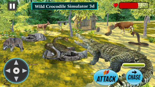 اسکرین شات بازی Hungry Crocodile Fury Attack 3