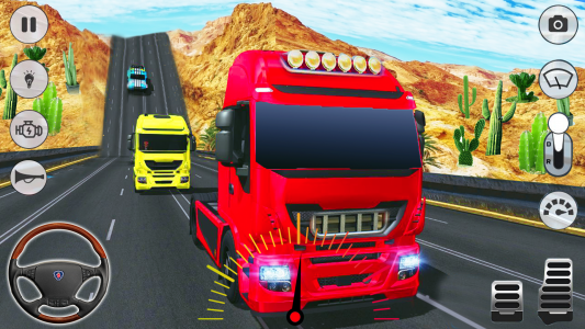 اسکرین شات بازی Euro Truck Driving Simulator 4