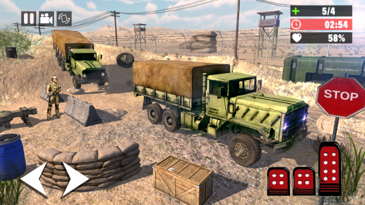اسکرین شات بازی US Army Transport- Army Games 2