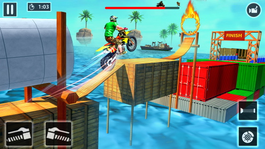 اسکرین شات بازی Tricky Bike: Tricky Bike Stunt 4