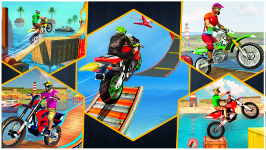 اسکرین شات بازی Tricky Bike: Tricky Bike Stunt 5