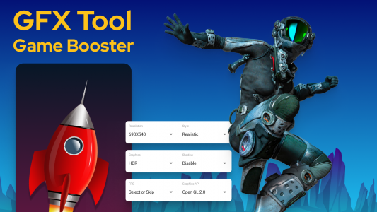 اسکرین شات برنامه GFX Tool - Game Booster 1
