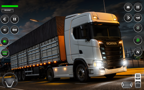 اسکرین شات 2 بازی City Cargo Truck Game 3D