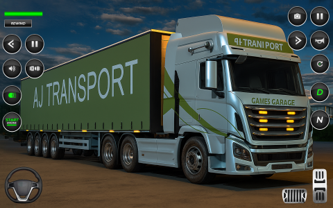 اسکرین شات 4 بازی City Cargo Truck Game 3D