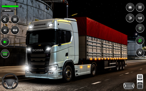 اسکرین شات 5 بازی City Cargo Truck Game 3D