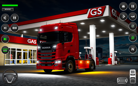 اسکرین شات 7 بازی City Cargo Truck Game 3D