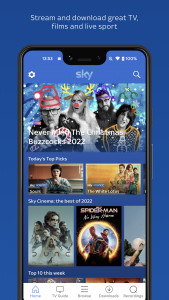 اسکرین شات 1 برنامه Sky Go