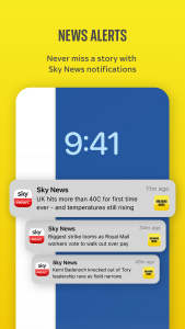 اسکرین شات 4 برنامه Sky News: Breaking, UK & World
