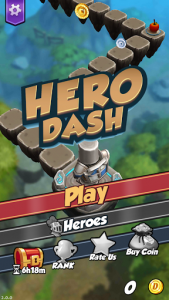 اسکرین شات بازی HERO DASH - Dicast spinoff mini game 1