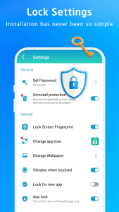 اسکرین شات 6 برنامه App lock - Fingerprint