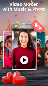 اسکرین شات برنامه Video Maker with Music 1