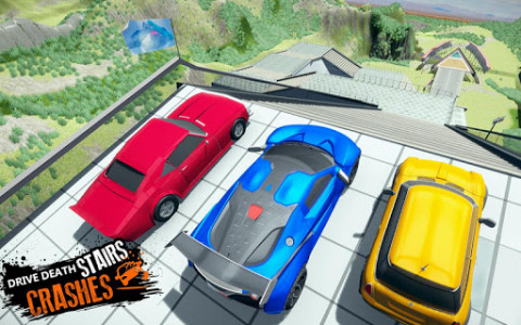 اسکرین شات بازی Car Crash Beam  Drive Sim: Death Stairs Jump Down 2