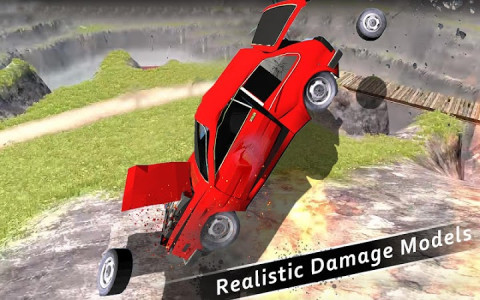 اسکرین شات بازی Car Crash Test Simulator 3d: Leap of Death 8