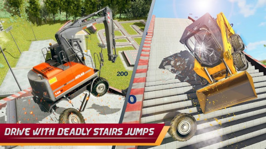 اسکرین شات بازی Heavy Machine Crash Simulator: Leap Of Death 2021 1