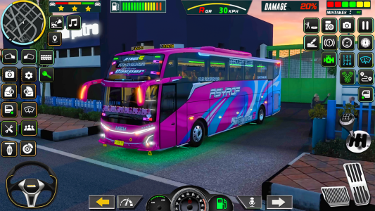 اسکرین شات 1 بازی Bus Games 2025 - Bus Simulator