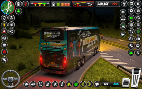 اسکرین شات بازی Euro Coach Bus Game Driving 3D 4