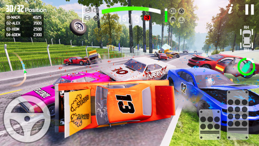 اسکرین شات بازی Car Crash Accident Sim:Wreck-F 1