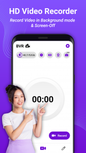 اسکرین شات 1 برنامه Background Video Recorder(BVR)