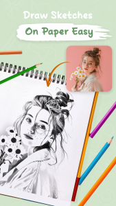 اسکرین شات 6 برنامه AR Draw Sketch: Trace & Sketch