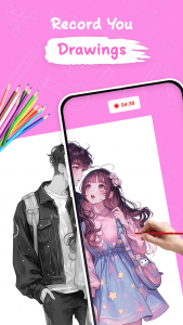 اسکرین شات 5 برنامه AR Draw Sketch: Trace & Sketch