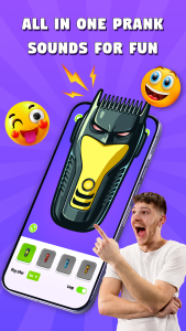 اسکرین شات 2 برنامه Hair Clipper Prank (jokes)