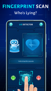 اسکرین شات 5 برنامه Lie Detector Test (Prank)