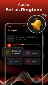 اسکرین شات برنامه Voice Changer - Voice Effects 7