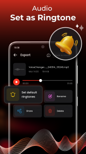 اسکرین شات 7 برنامه Voice Changer - Voice Effects