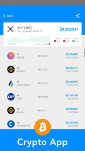 اسکرین شات برنامه Bitcoin Price: Your BTC Coin Ticker Crypto App 3