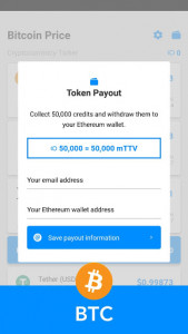 اسکرین شات برنامه Bitcoin Price: Your BTC Coin Ticker Crypto App 4