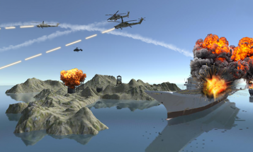 اسکرین شات بازی Air Attack Gunship Strke 2018 2