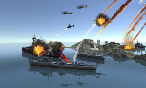 اسکرین شات بازی Air Attack Gunship Strke 2018 3